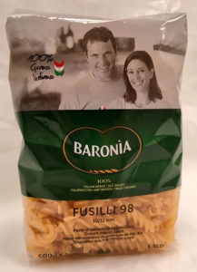 Fusilli Baronia - Productos Remo