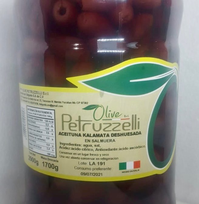 Aceituna Kalamata Deshuesada