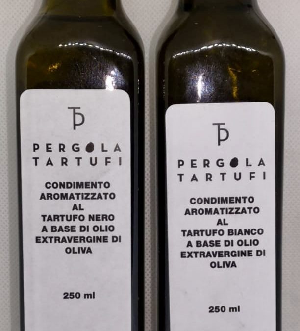 Aceite de trufa blanca o negra La Pérgola Italia